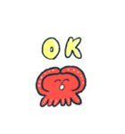 夏を感じる【たことやさしい仲間たち】（個別スタンプ：5）