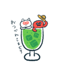 夏を感じる【たことやさしい仲間たち】（個別スタンプ：18）