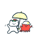 夏を感じる【たことやさしい仲間たち】（個別スタンプ：28）