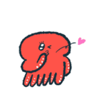 夏を感じる【たことやさしい仲間たち】（個別スタンプ：36）