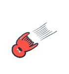 夏を感じる【たことやさしい仲間たち】（個別スタンプ：37）