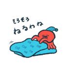 夏を感じる【たことやさしい仲間たち】（個別スタンプ：39）