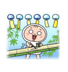 しろめちゃん・本気の夏（個別スタンプ：2）