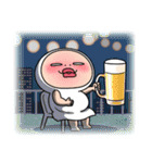 しろめちゃん・本気の夏（個別スタンプ：4）