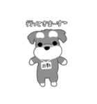 かわいいシュナ犬ポップアップ（個別スタンプ：21）