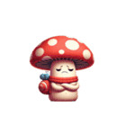 キノコ頭は今日は無言モード（個別スタンプ：29）