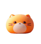まんまるネコの使える表情集（個別スタンプ：11）