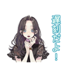 しっかり者な女子の日常★お説教（個別スタンプ：13）