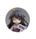 スタンダードみなみちゃんセット(丸型)（個別スタンプ：7）