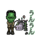 アンデッド動く⚰️フランケンシュタイン（個別スタンプ：18）