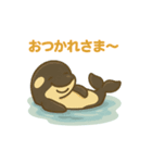 シャチの日常あいさつ（個別スタンプ：8）