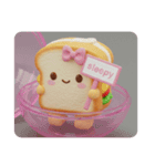 サンドイッチちゃんカプセルトイ(四角型)（個別スタンプ：2）
