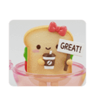 サンドイッチちゃんカプセルトイ(四角型)（個別スタンプ：4）