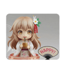 緑多めの色んなみなみちゃん（個別スタンプ：2）