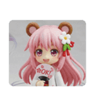 緑多めの色んなみなみちゃん（個別スタンプ：3）