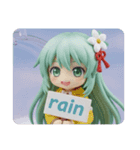 初夏を感じる精霊みなみちゃん（個別スタンプ：6）