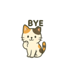 AI 三毛猫スタンプ①（個別スタンプ：3）