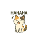 AI 三毛猫スタンプ①（個別スタンプ：4）