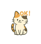 AI 三毛猫スタンプ①（個別スタンプ：7）