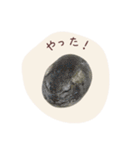 石っこどうぶつ・あいさつ（個別スタンプ：2）