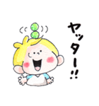 46.チャビーボーイのテニススタンプ（個別スタンプ：19）