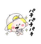 46.チャビーボーイのテニススタンプ（個別スタンプ：21）