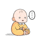 ぷにもち赤ちゃんと大人の心情スタンプ（個別スタンプ：14）
