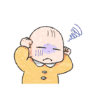 ぷにもち赤ちゃんと大人の心情スタンプ（個別スタンプ：16）