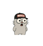 マッスルうさぎの島次郎（個別スタンプ：24）