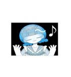 【ぽぷらげ】動くスタンプ（個別スタンプ：15）