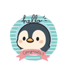 かわいーいペンギン（個別スタンプ：1）