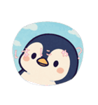 かわいーいペンギン（個別スタンプ：5）