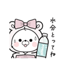 動く♪リボンちゃんの夏コーデ（個別スタンプ：6）