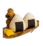 フルカスタム！遮光器ちゃん★何食べる？（個別スタンプ：6）