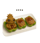 フルカスタム！遮光器ちゃん★何食べる？（個別スタンプ：13）