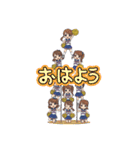 チア部のLINEスタンプ（個別スタンプ：4）