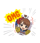 チア部のLINEスタンプ（個別スタンプ：5）