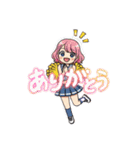 チア部のLINEスタンプ（個別スタンプ：9）