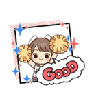 チア部のLINEスタンプ（個別スタンプ：18）
