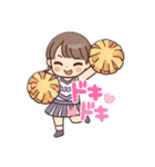 チア部のLINEスタンプ（個別スタンプ：21）