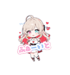 mini_YUN_YUI_【あいさつ】（個別スタンプ：8）