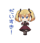 げんきにあいさつ★金髪ゴスロリの女の子（個別スタンプ：37）