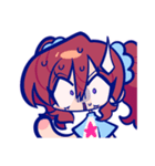 懐かしカワイイ！？アサヒ＆カイリスタンプ♡（個別スタンプ：4）