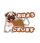 毎日使えるカラフル挨拶（個別スタンプ：9）