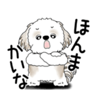 シーズー犬 2025 「文句と心の声」（個別スタンプ：28）