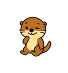 おちゃめカワウソ スプラッシュパレード（個別スタンプ：2）