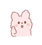 ふわもこウサギのぷにぷに日常（個別スタンプ：2）
