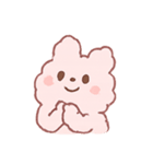 ふわもこウサギのぷにぷに日常（個別スタンプ：6）