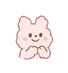 ふわもこウサギのぷにぷに日常（個別スタンプ：7）