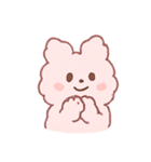 ふわもこウサギのぷにぷに日常（個別スタンプ：10）
